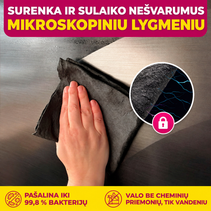 Mikropluošto stebuklinga šluostė (5 vnt. rinkinys)