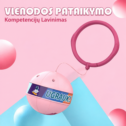 Šviečiantis šokinėjantis kamuolys