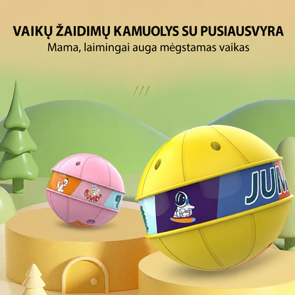 Šviečiantis šokinėjantis kamuolys