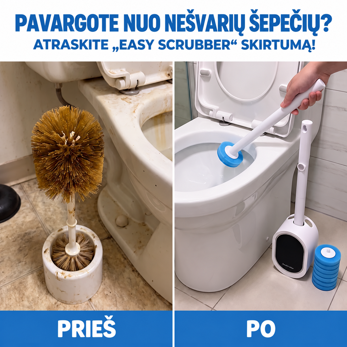 Pažangi 3 sluoksnių valymo technologija